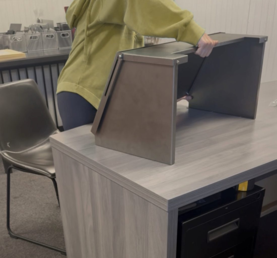Step 5: Flip it upright